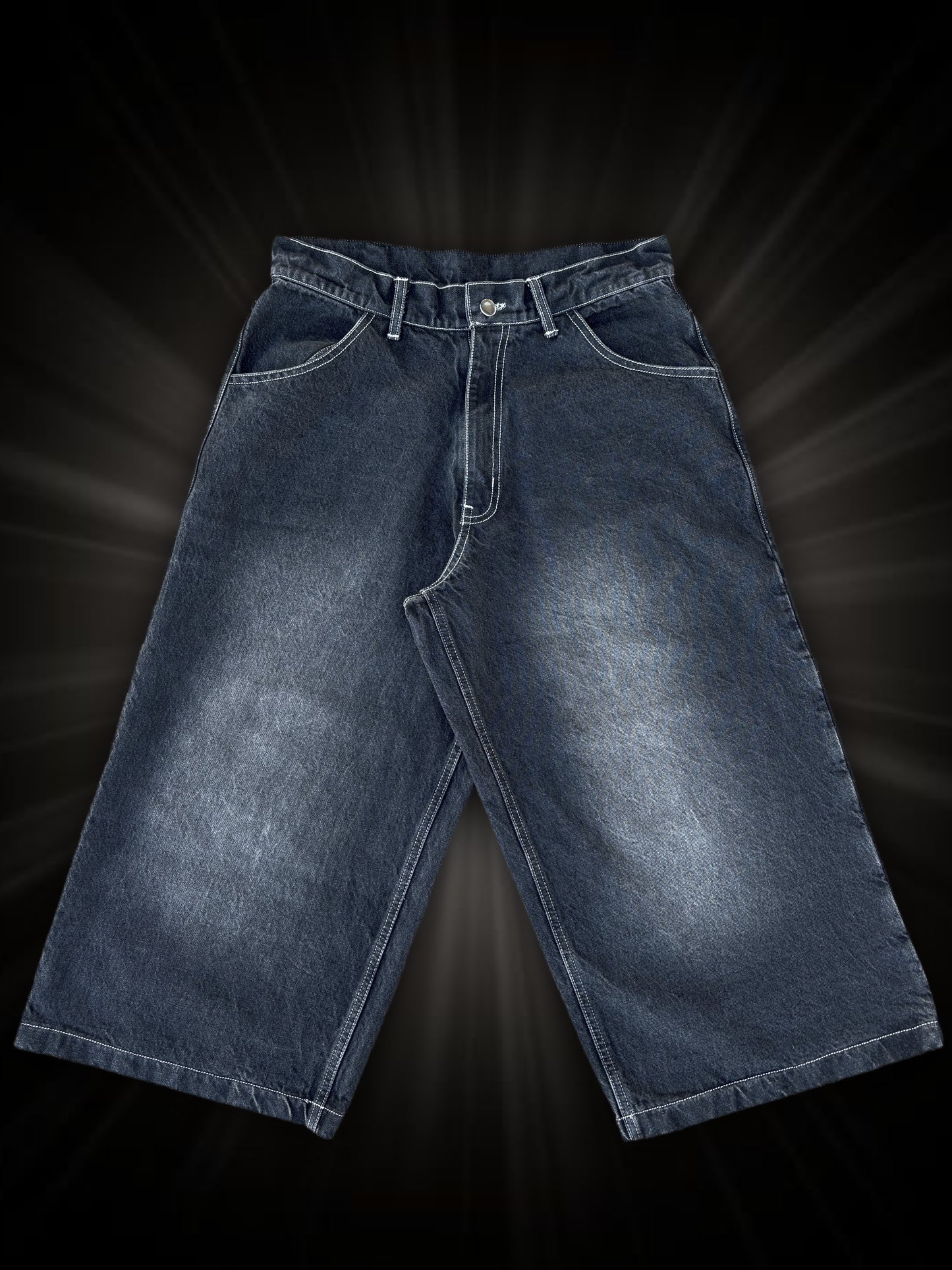 White Cat Jorts