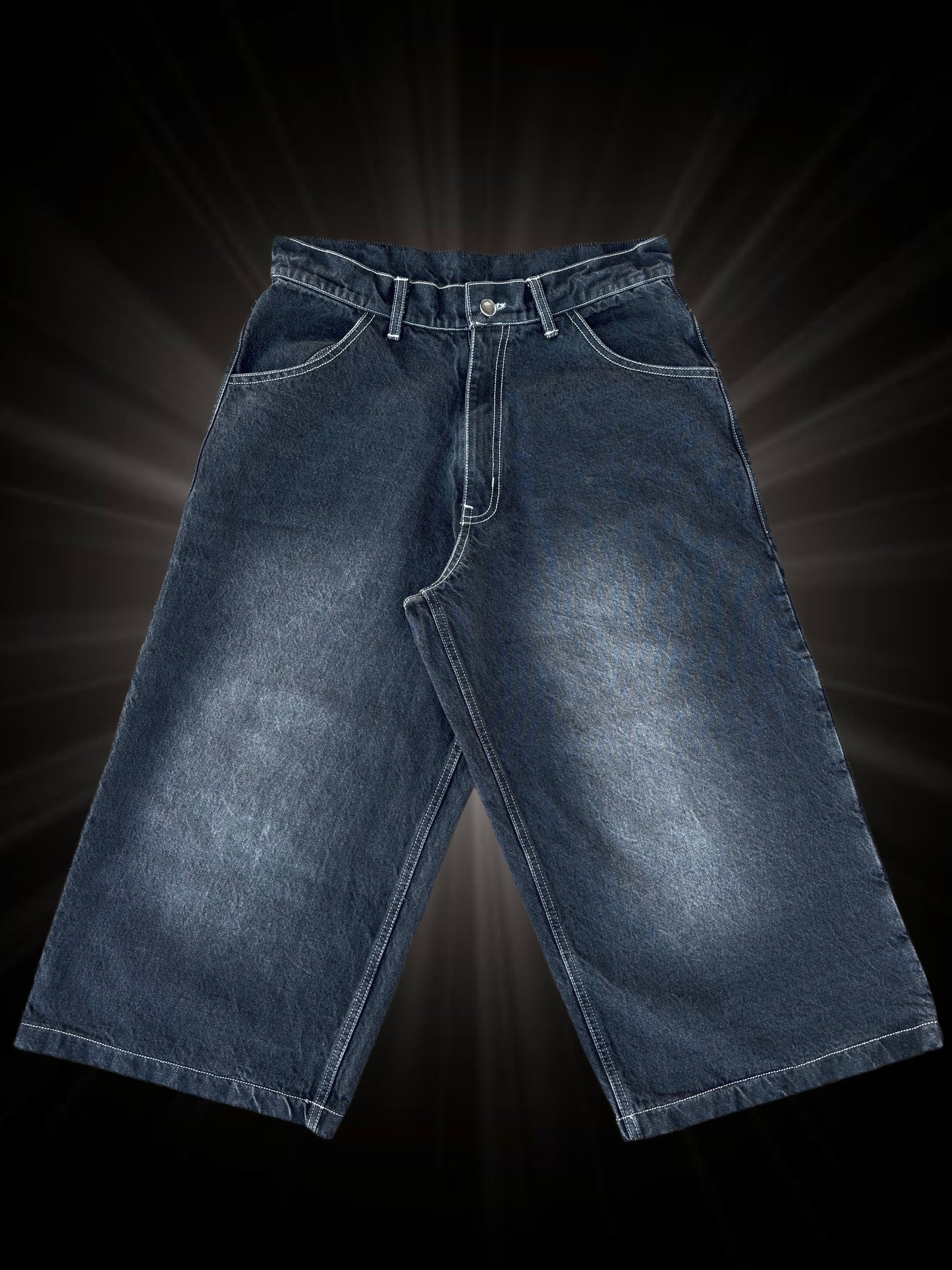 Black Cat Jorts