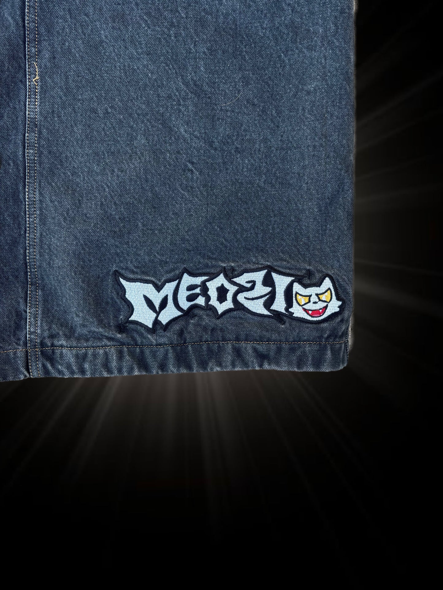 White Cat Jorts